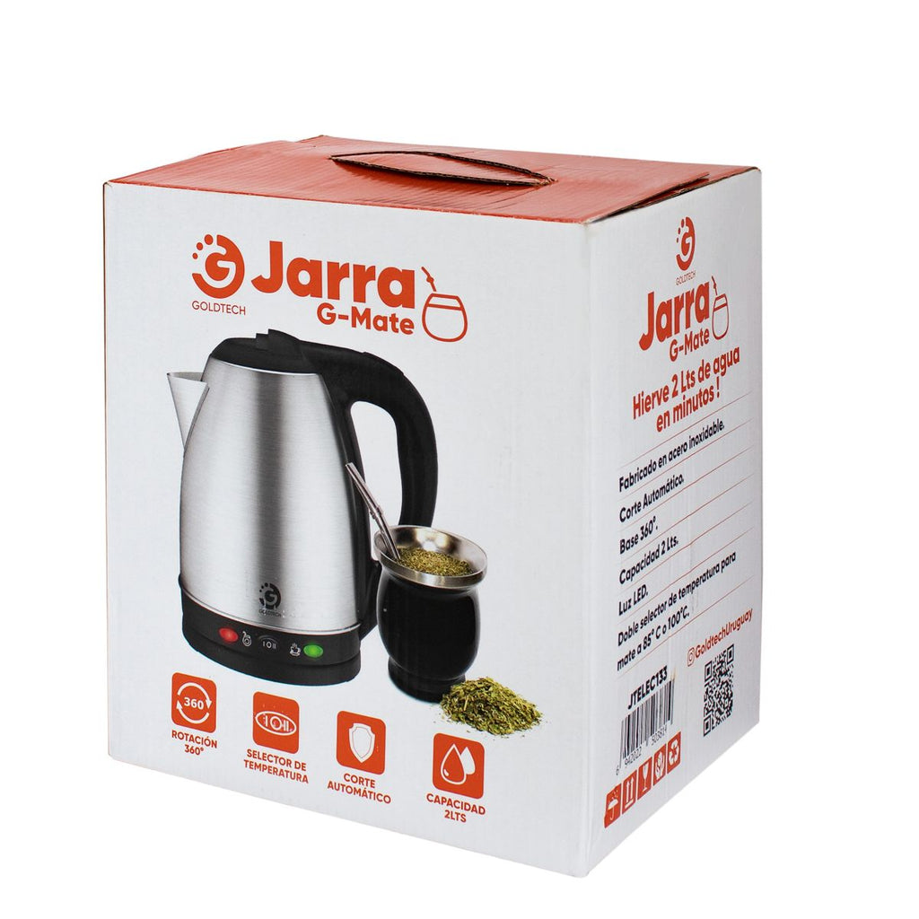 JARRA ELECTRICA GOLDTECH CON SELECTOR TEMPERATURA